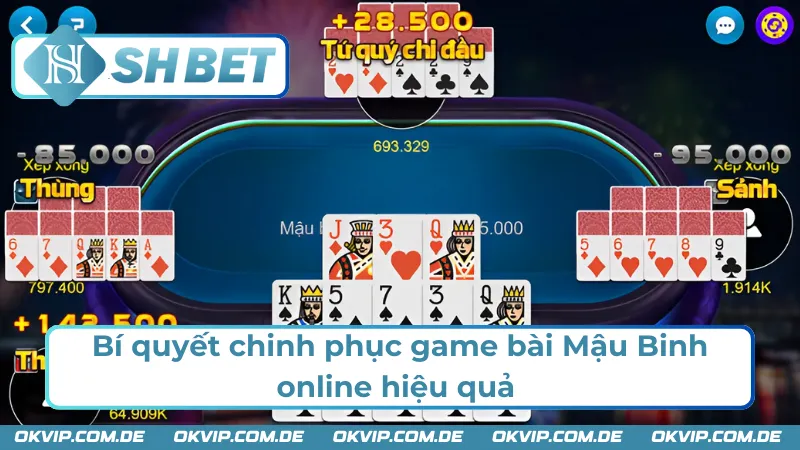 Bí kíp chơi bài Mậu Binh SHBET chuẩn nhất 2025